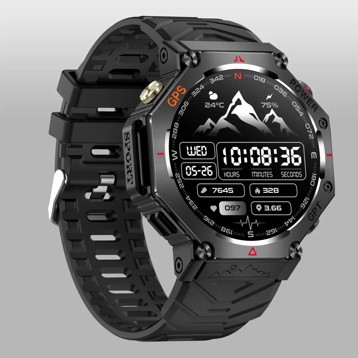 montre connectée GPS robuste avec appels Bluetooth